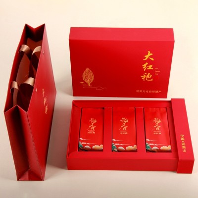 大红袍武夷山岩茶水仙肉桂浓香型乌龙茶50克盒茶叶礼盒装茶叶送礼图5