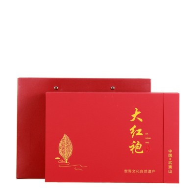 大红袍武夷山岩茶水仙肉桂浓香型乌龙茶50克盒茶叶礼盒装茶叶送礼图4