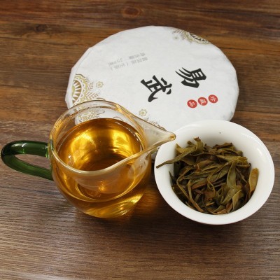 云南易武正山普洱茶 生普饼茶357克生茶 七子饼茶叶 特产厂家批发图4