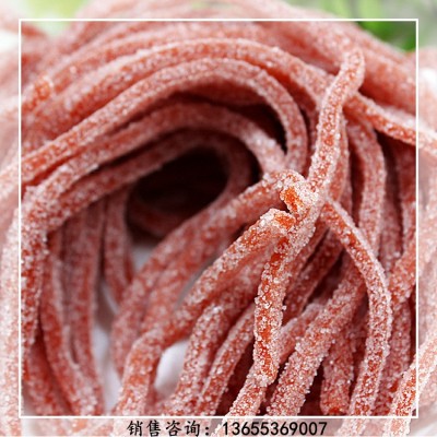 青欣 山楂丝 散装 雪花条 雪丽丝 酸甜果丹皮 山楂条休闲宝宝零食图3