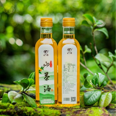 山茶油江西抚州纯正茶油冷压榨茶花油茶树食用山茶籽油2斤装礼盒图4