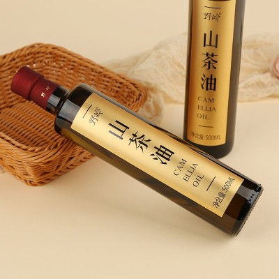 冷榨山茶油500ml 大量供应 工厂直发图3