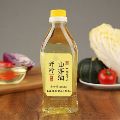野岭压榨山茶油500ml 绿色食品 物理压榨工艺油茶籽油 一件代发图2