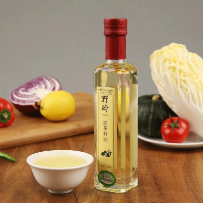 压榨山茶油250ml 物理压榨油茶籽油 工厂直供图2
