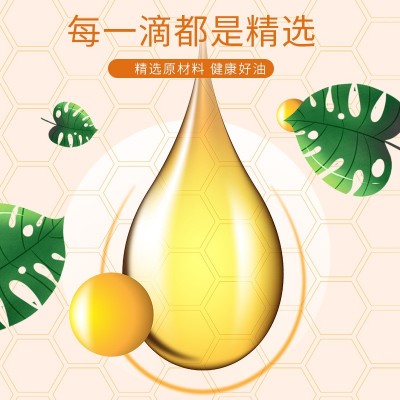 中好高油酸粮油5L桶装一级植物花生油低温冷榨家用白衣花生食用油图2