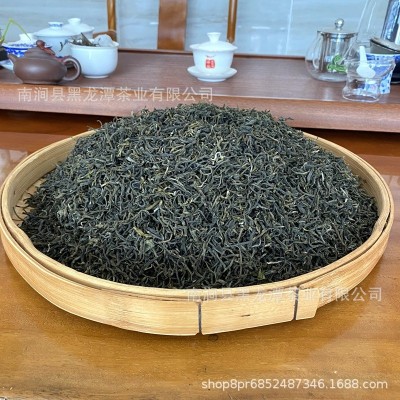 2023年新茶云南绿茶高山茶叶黑龙潭浓香绿茶2kg盒装送礼茶叶批发图4