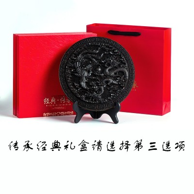 大红袍茶饼茶叶1000克足两斤武夷岩茶珍藏品送礼好选择送架子图5