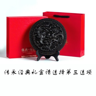 大红袍茶饼1000克足两斤武夷岩茶叶乌龙茶珍藏品送礼好选择送架子图5
