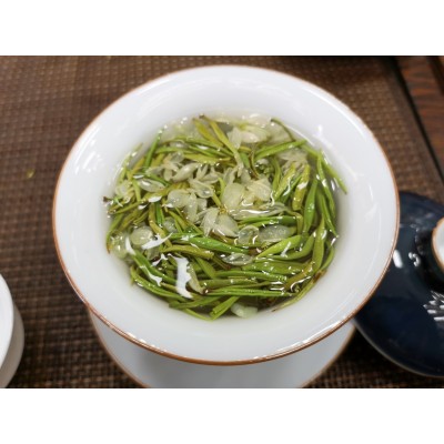茉莉花茶2023新茶浓香雀舌兰雪散装四川雅益闲飘雪茉莉花茶叶图4