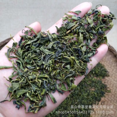 新茶高山炒青粗茶云雾绿茶茶头低档散装香茶餐饮便宜茶摆地摊茶叶图3