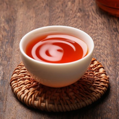 老班章普洱熟茶云南古树老料金芽陈年熟普七子饼茶叶357g现货批发图4