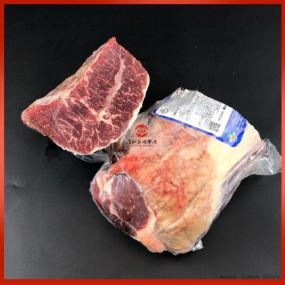 阿根廷2595厂草饲牛板腱 冷冻去骨牛牡蛎肉 原切三筋牛排雪花牛肉图2