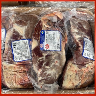 阿根廷2595厂草饲牛板腱 冷冻去骨牛牡蛎肉 原切三筋牛排雪花牛肉图4
