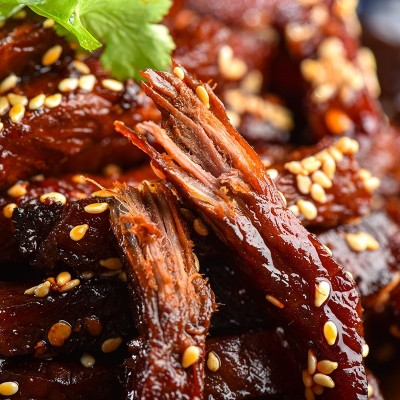 四川牛肉条麻辣牛肉零食五香特产卤味熟食休闲包装散装牛肉干批发图3