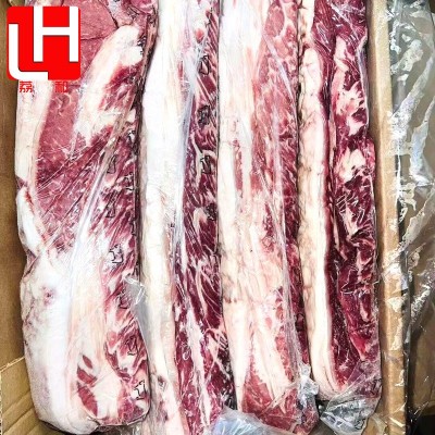 阿根廷谷饲西冷 西餐原切雪花牛排烤肉煎扒家庭牛肉 1920外脊肉图3