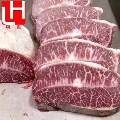 美国红标板腱 谷饲安格斯雪花牛排西餐烤肉板筋牛扒 原切牡蛎肉图2