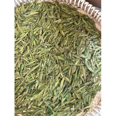 2023年新茶龙井茶群体种春茶绿茶杭州茶叶批发厂家直供一件代发图3