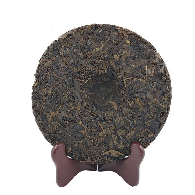 2019年古茶源茶厂 易武麻黑 生茶 典藏普洱 云南七子饼普洱茶图4