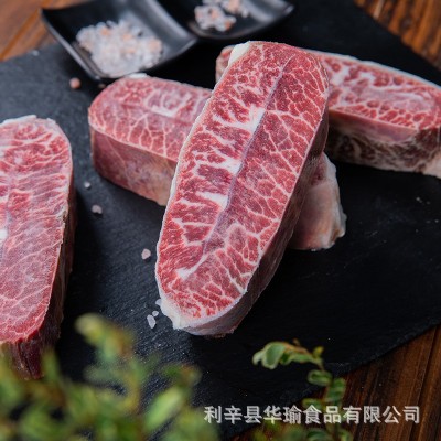 澳洲进口雪花板键牛排M5和牛原切牡蛎肉儿童牛扒谷饲健身冷冻批发图4
