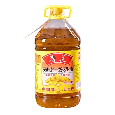 鲁花花生油5L压榨花生油图6