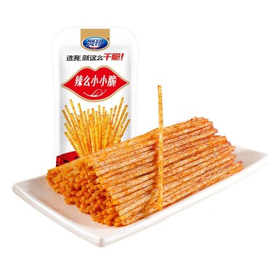 贤哥360g辣么小小脆/片片脆网红香辣味特产零食18g散装小包辣条图5