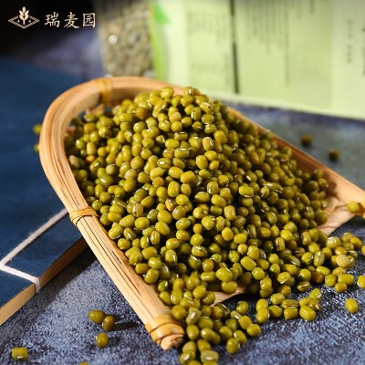 绿豆 五谷杂粮新鲜绿豆粥易煮可脱皮绿豆500g袋装可批发代加工图4