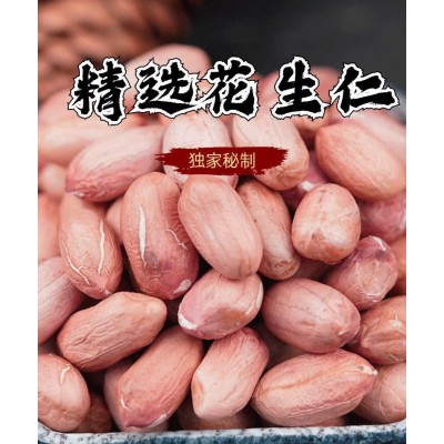 2023年山东大花生新货生花生农家自产无壳大粒干米鲁花去壳图5