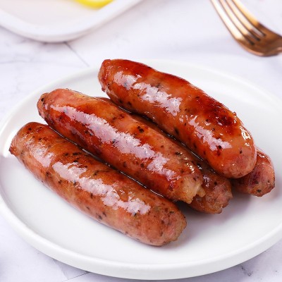 鲜百福烤肠黑胡椒原味台湾风味香肠家用商用西餐厅户外烧烤地道肠图3
