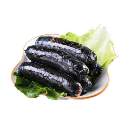 【鲜百福】墨鱼肠500g10根台湾风味烤肠餐厅烤肉店烧烤店常用烤肠图5