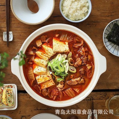 小伙子辣白菜泡菜汤460g*20大酱汤即食韩国速食豆腐汤整箱批发图3