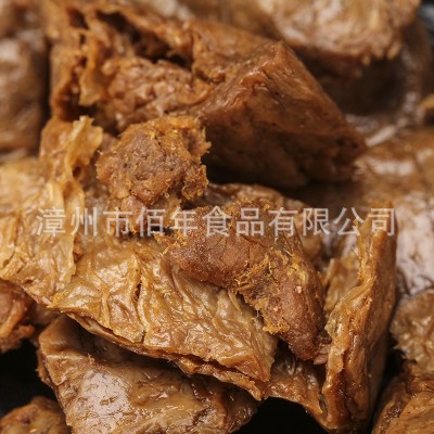 烤肉豆干500G手撕烤肉豆脯网红零食夹肉豆干夹笋素肉 厂家直销图2