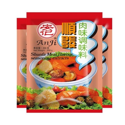 安记顺发肉味200g猪骨大骨肉味粉熬制高汤火锅提鲜增香汤底调味料图5