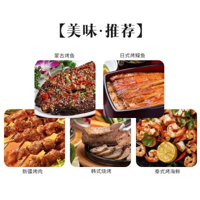 安记鲜厨牌烧烤调味料454g商用配方烤羊肉串烤鱼腌料撒料BBQ配料图4