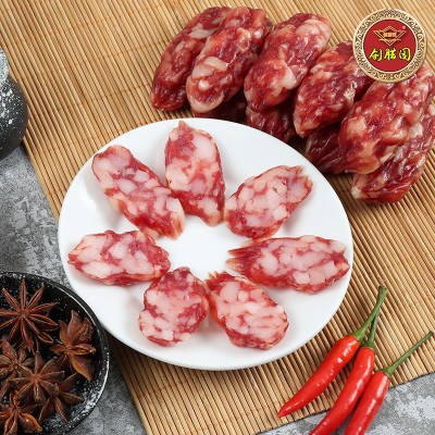 东莞腊肠广式粒粒肠莞式腊味煲仔饭正宗广味香肠甜肠特产腊肉枣肠图4