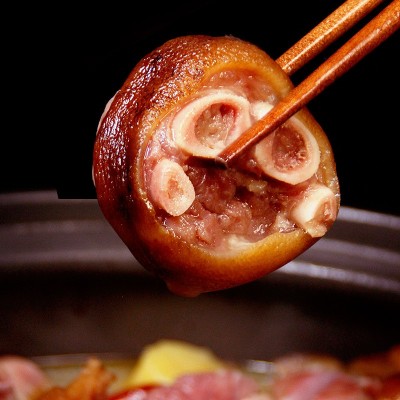腊猪蹄腊猪脚猪蹄猪腿腊肉咸肉四川重庆特产手工农家自制烟熏图4