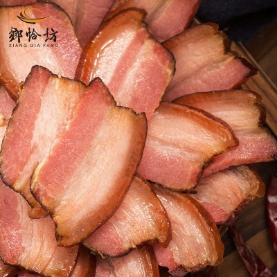 腊肉批发湖南湘西五花腊肉湖南特产农家烟熏土猪五花肉柴火腊肉图4