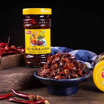 润哥坊辣子鸡辣椒酱下饭菜湖南特产风味油辣椒拌饭拌面酱香辣开味图3