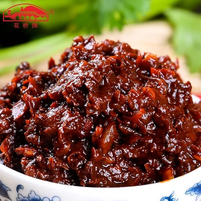 花桥桂林辣椒酱传统酱香下饭酱215g瓶装炒菜拌饭辣椒酱厂家批发图4