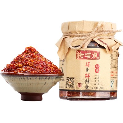 谢瑞真厂家代加工批发代理鲜辣椒酱剁椒酱农家手工调味品一件代发图4