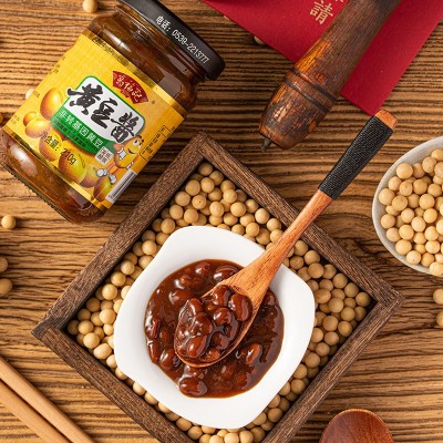 葛福记厂家直营黄豆酱下饭拌面蘸料红烧炒菜酱甜面调味品图3