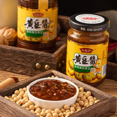 葛福记厂家直营黄豆酱下饭拌面蘸料红烧炒菜酱甜面调味品图2