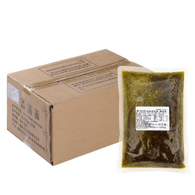 麻辣藤椒酱500g剁椒酱 蘸料调料 藤椒腌料 青椒酱批发厂家直销图4