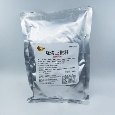 烧烤料调料调味料炸串酱料商用孜然胡椒粉辣椒面撒料烤肉蘸料500g图3