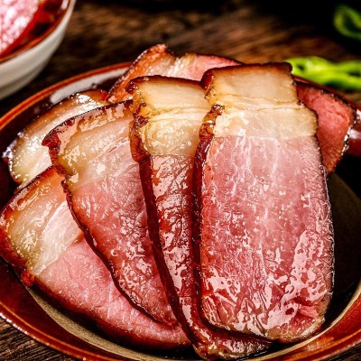 正宗四川烟熏后腿腊肉500g定制农家自制柴火熏腊肉可贴牌 加工定制图2