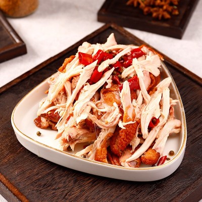 山东特产手撕麻椒鸡即食脱骨椒麻五香扒鸡熟食真空包装整只烧鸡图4