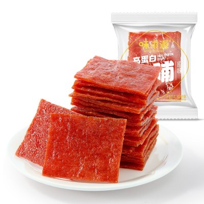 味滋源高蛋白肉脯即食小包装办公室肉干休闲零食小吃熟食品图4
