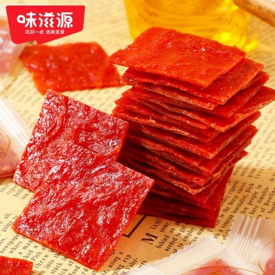 味滋源高蛋白肉脯即食小包装办公室肉干休闲零食小吃熟食品图2