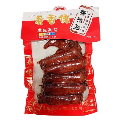寿香佬酱鸭翅100g酱香肉制品鸭肉小吃卤味熟食休闲食品 肉类零食图5