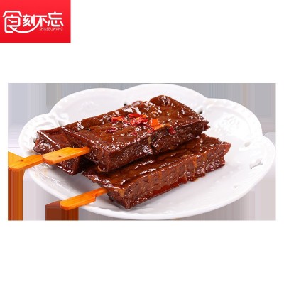 食刻不忘兰花干武冈风味豆腐干辣条零食 麻辣即食豆制品零食批发图3