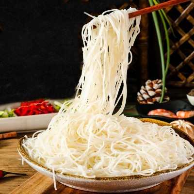 友和江西米粉 75克*100片/箱袋装南昌炒粉拌粉江西特产米粉干厂家图3